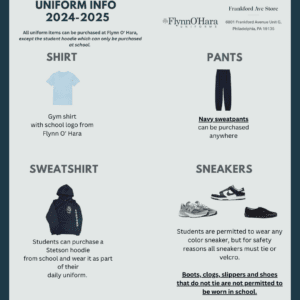 2024-2025 uniform information